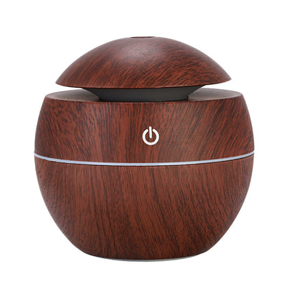 Wood Grain Humidifier Aroma Diffuser Sprayer