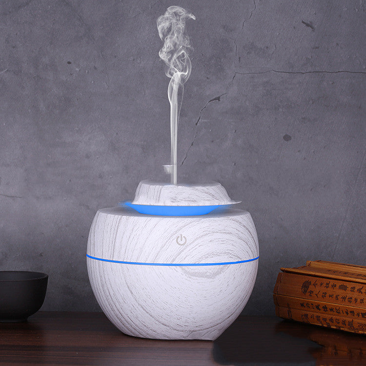 Wood Grain Humidifier Aroma Diffuser Sprayer