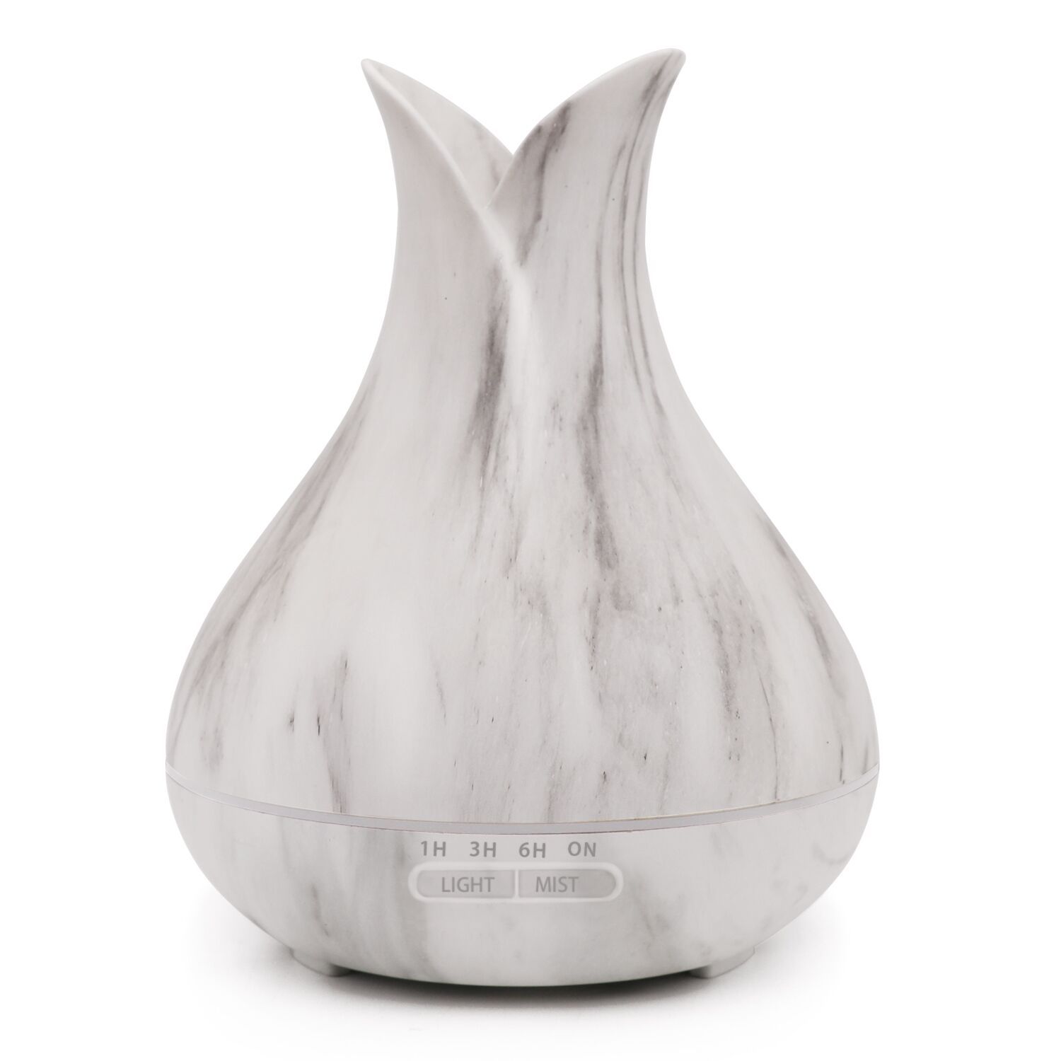Humidifier Diffuser Aromatic Aromatherapy Wood Grain Fragrance Distributor For Home LED Discoloration Light Mute
