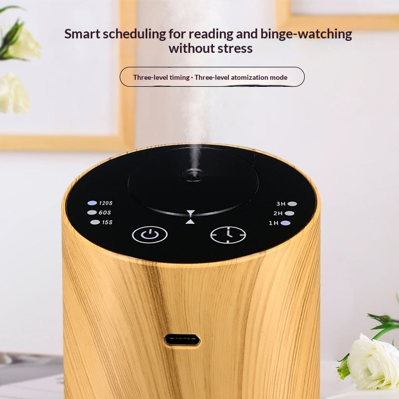 Creative Wood Grain Aromatherapy Diffuser Office & Car Essential Oil Diffuser