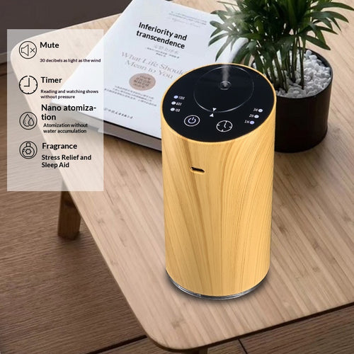 Creative Wood Grain Aromatherapy Diffuser Office & Car Essential Oil Diffuser
