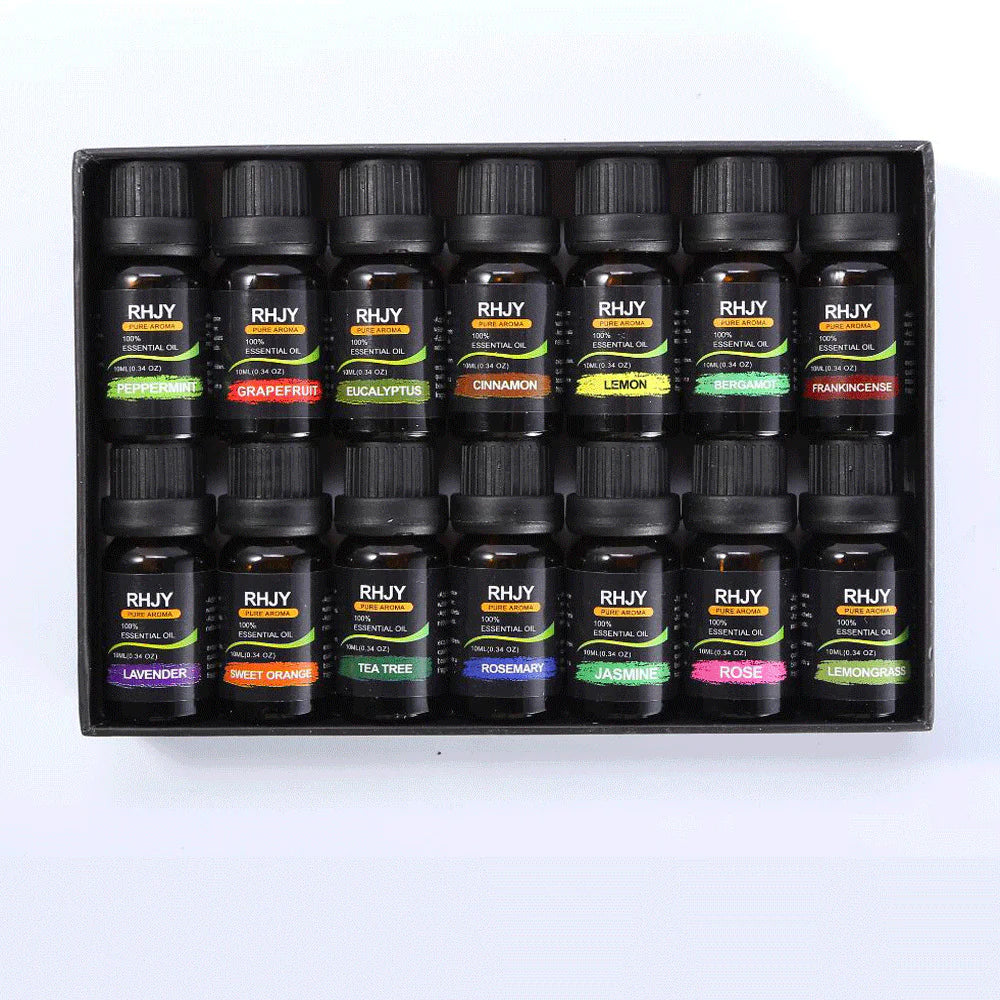 Premium Aromatic Fragrance Oil Set (14 Pack) – Long-Lasting Scents for Diffusers, Candles, Soaps & Home Fragrance
