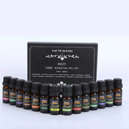 Premium Aromatic Fragrance Oil Set (14 Pack) – Long-Lasting Scents for Diffusers, Candles, Soaps & Home Fragrance