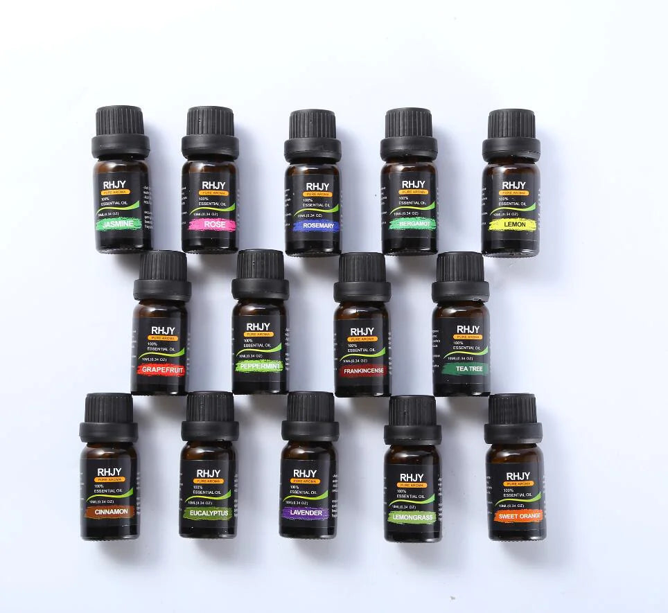Premium Aromatic Fragrance Oil Set (14 Pack) – Long-Lasting Scents for Diffusers, Candles, Soaps & Home Fragrance