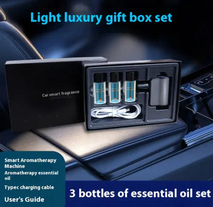 Smart Car Aroma Diffuser – USB Essential Oil Diffuser with Adjustable Mist, Quiet Operation & Auto Shut-Off for Fresh, Relaxing Drives